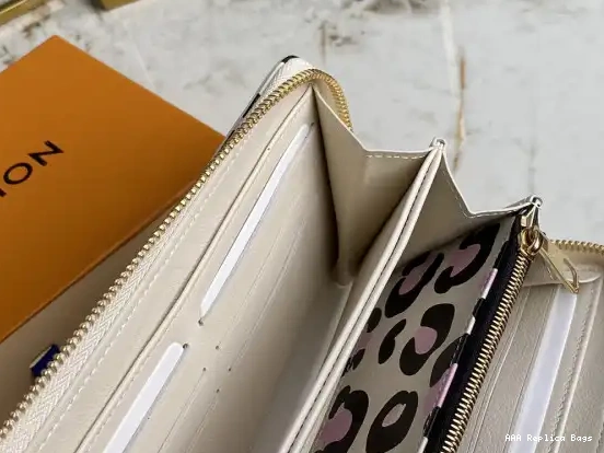 Aaa replica bags WALLET ZIPPY VUITTON LOUIS 0622
